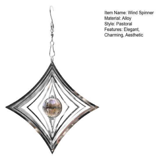 3D Wind Spinner Highly Reflective Metal Bird Deterrents To Scare Birds Away Mirrored Hanging Heart Butterfly Wind Spinner for Garden Yard Patio Decor