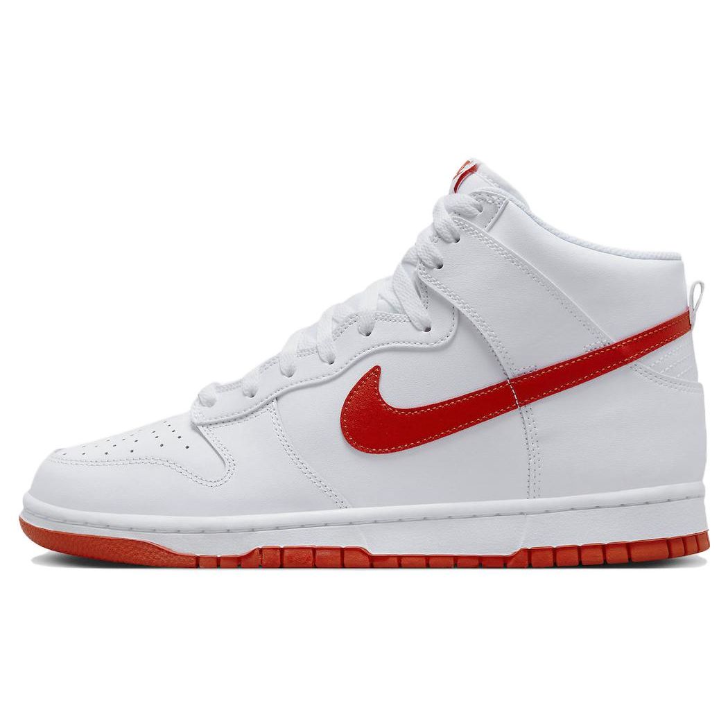Мужские кроссовки Nike Dunk High Белые Красный пикантный DV0828-100 46