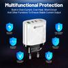 58W Dual Fast Charger with 2PD+QC3.0, EU/US/UK/AU Plugs