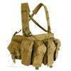 SHENKEL Lightweight Tactical AK Chest Rig Armor Vest v.3 Tactical Chest Rig, One Size Fits Most, Adjustable, Tan (vest-003tan)
