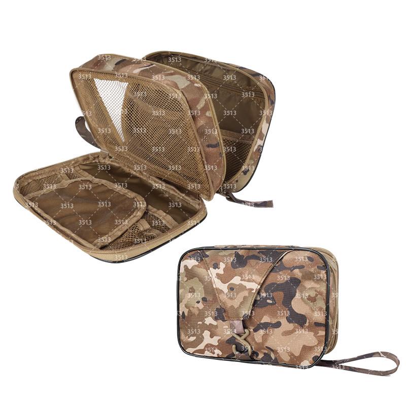 3513 Portable Camouflage Toiletry Bag