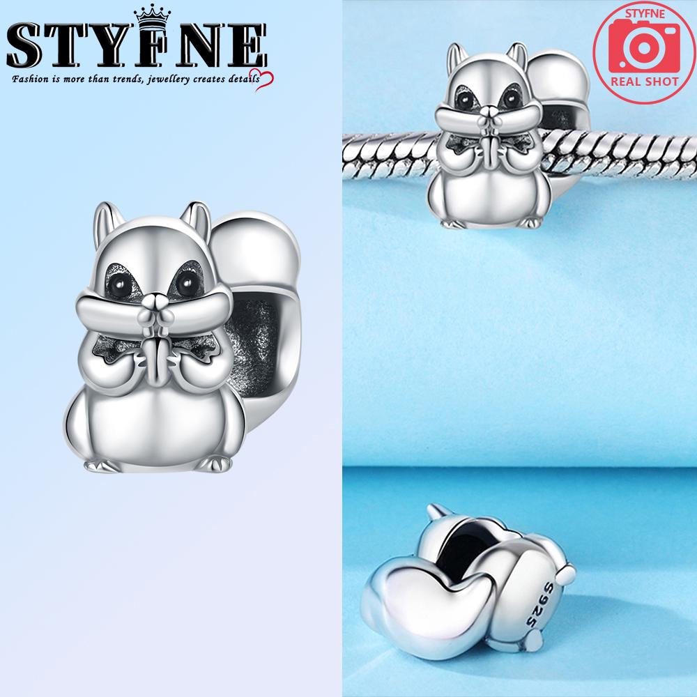 Copper Blue Star Easter Colorful Egg Charms Beads Fit Original Bracelets For Women Jewelry Party Diy Fine Gifts Accessories