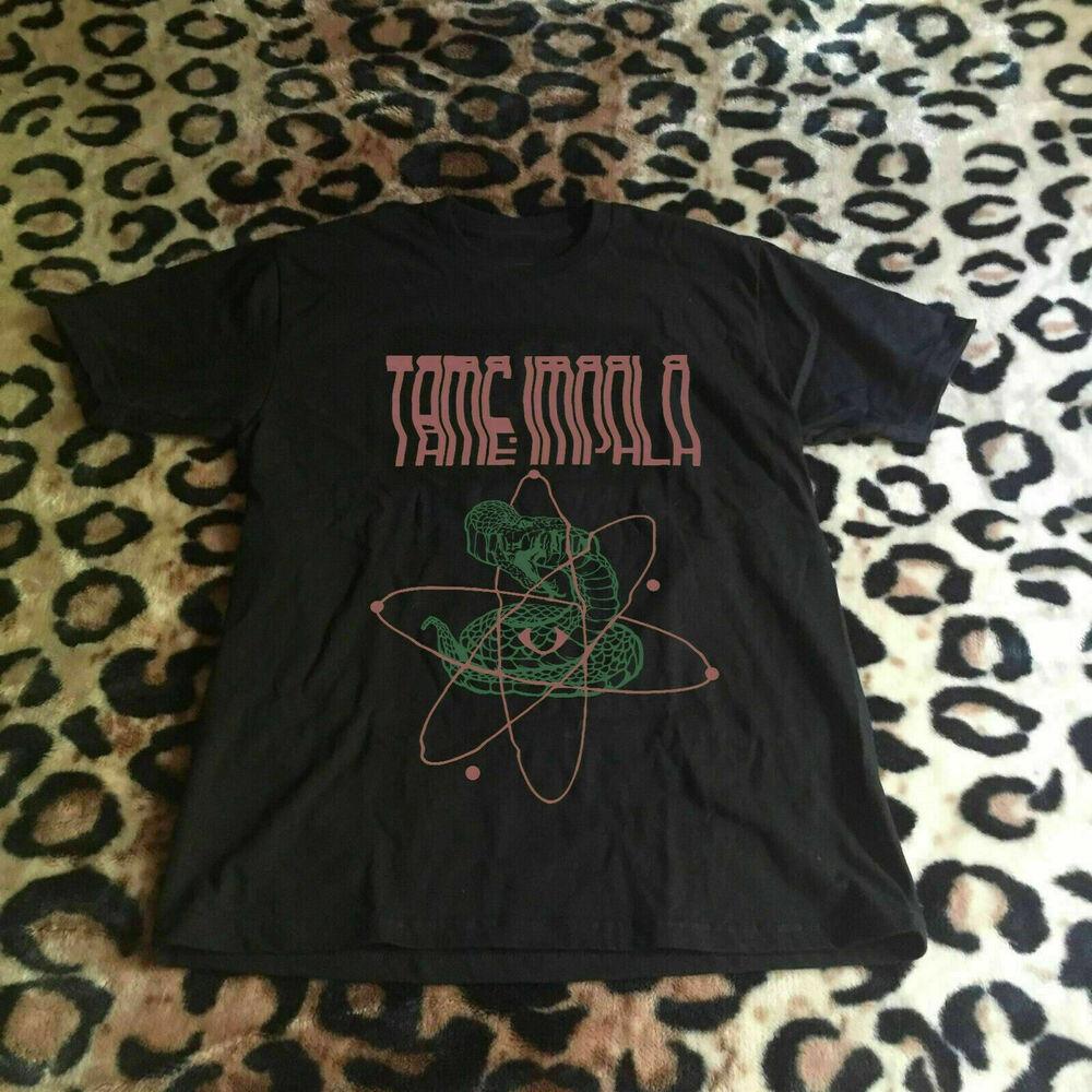 

Черная футболка унисекс Vintage Tame Impala Limited Edition Gildan Black