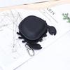 First Layer Cowhide Crab Pendant Keychain & Leather Coin Purse