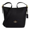 Jude 22 Logo Leather Crossbody Bag Small Women Bags Black CBH18-IMBLK
