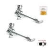 BDP697-1 2 Pieces Rear Left AND Right Door Catch Hinge Brake Stop Check Strap Limiter for Renault 19 21 7702253350 