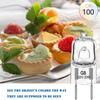 5/10/20PCS G8 120V 20W 35W 50W Eco Halogen LED Lamp Bulbs Inserted Beads Crystal Light Bulb For Energy Efficient Lighting