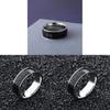 Stainless Steel Nfc Smart Ring With Gold Plating For Unisex Tech Accessories