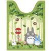 Senko My Neighbor Totoro Friends Long Toilet Mat, Approx. 80 X 60 Cm, Green, Antibacterial,