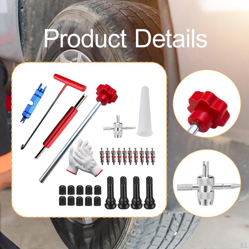 Schnellwechsel Reifenventil Werkzeugsatz Schneller Austausch Hochleistungszubehör