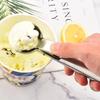 Multifunctional Ice Cream Spoons Stainless Steel Dual-Purpose Scoop Fruit Spoon for Ice Cream Watermelon Spoon Ball Scoop BJL001