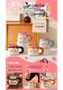 Cute Birthday Cat Candle Mug with Lid & Spoon - Heart Coffee Cup Gift