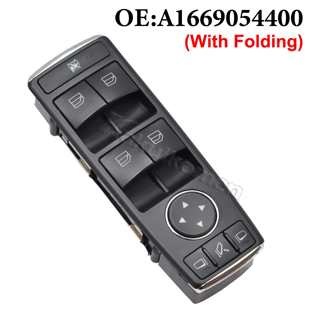 Auto Parts For Mercedes-Benz B ML G GL GLA Class 2013 2014 2015 2016 A1669054300 Electric Power Master Window Switch A1669054400
