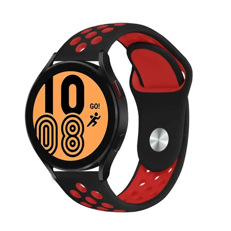 Classic 20mm 22mm Strap for Samsung Galaxy Watch 6 4 Classic 5 Pro 45mm 44mm 40mm 47mm 43mm Sport Silicone For Huawei 4 gt-2-3-Pro