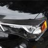 For Toyota 4Runner 2010- Carbon Fiber Headlamp Taillight Eyebrow Cover Trim