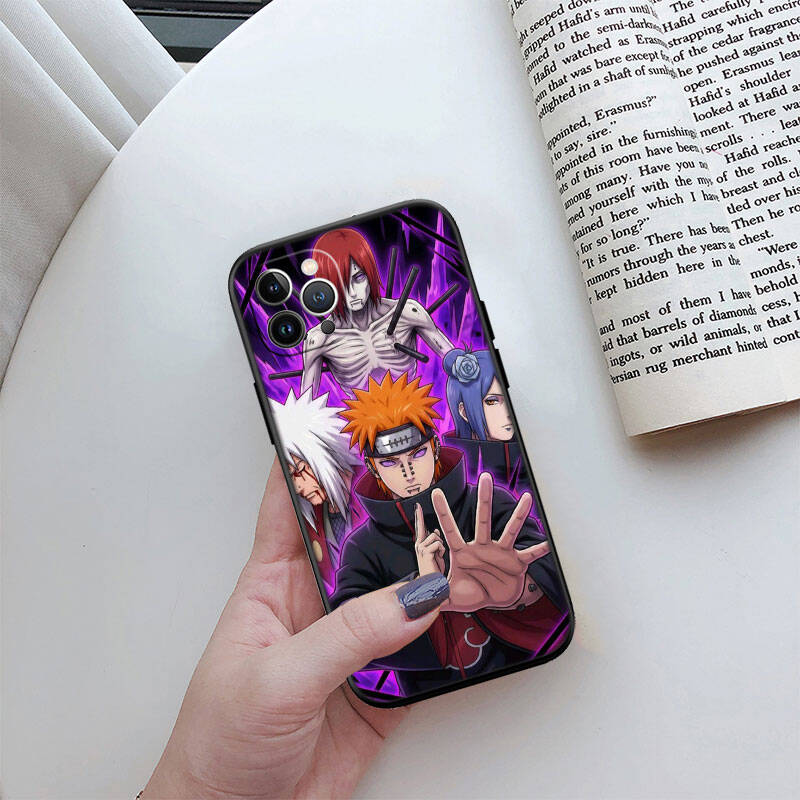 MH96 Naruto Akatsuki Case for Samsung A06 A35 A25 A24 A15 A05S A05 M55 M35 M15 A02 A12 A13 A10 A16 A20 A30 A22 A31 A32 A33 A42 A50