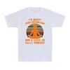 Yoga I'm Mostly Peace Love And Light Vintage Retro Men's Short Sleeve T-Shirt