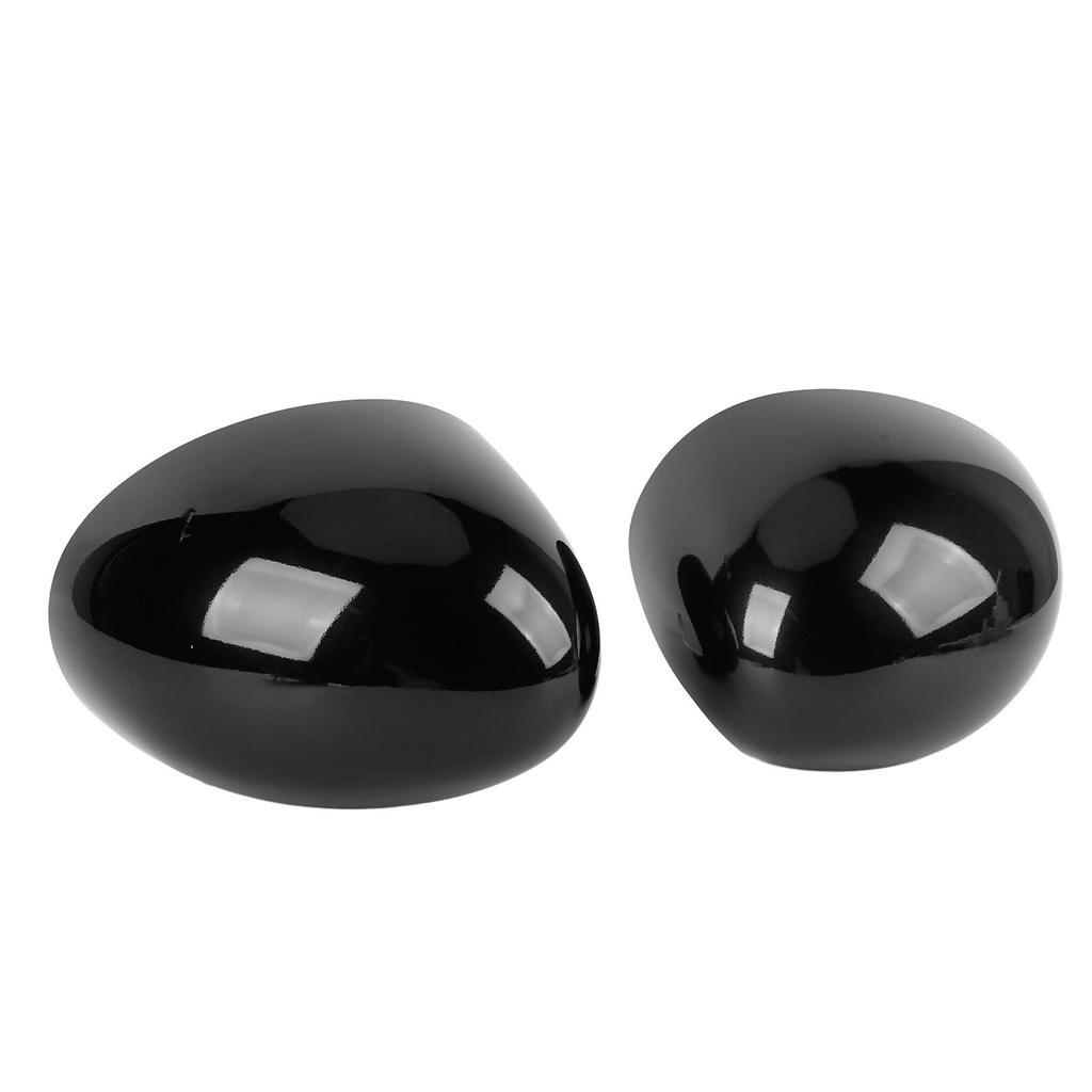 1 Pair Door Side Wing Mirror Cover 51167401229 Stylish Exterior Rear View Side Mirror Cap for F54 F55 F56 F57 F60 Pre