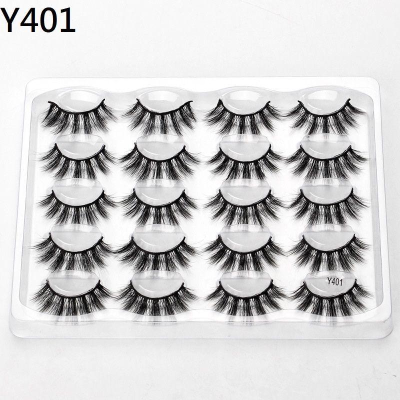 Lashie - Falsche Wimpern (10 Paare) (Verschiedene Designs)