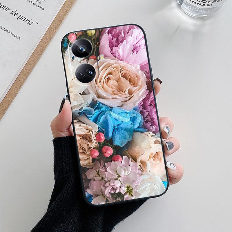 For Realme 10 Pro Plus 5G Case Soft Silicone Back Case for Realme 10 Pro + RMX3630 Phone Cover Realme10 4G Protective Shells