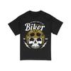Aviator Skull T Shirt Vintage Pilot Helmet Motorcycle Skater Urban Streetwear Casual Cool Fashion Top