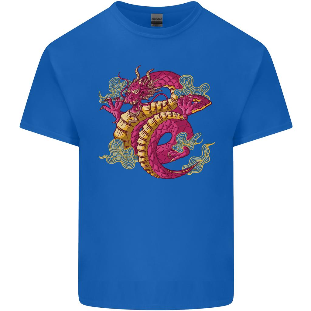 A Chinese Dragon Unisexs Light Cotton Tshirt