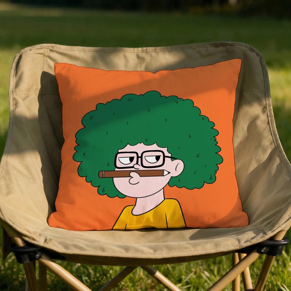 PPop ManS Cushion Cover Soft Reversible  Durable Pillow Cover  MultiScene Use for Home  Car Daily Comfort