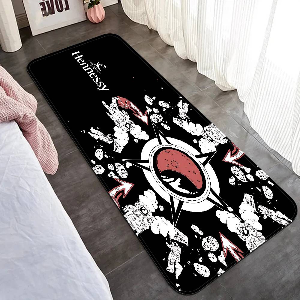 Hennessy Brandy Hallway Carpet Washable Non-Slip Living Room Sofa Chairs Area Mat Kitchen Doormat Area Rug