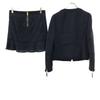 Marc Jacobs Garnitur spódnicowy z długim rękawem Zestaw 2 Granatowy system Z kieszenią Kobiety Używany