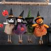 Halloween Ghost Festival Pumpkin & Witch Figurine Party Decorations