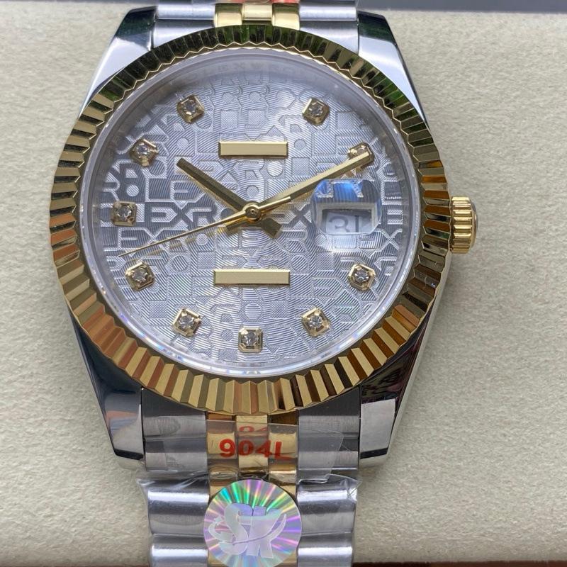 Laojia Diary Series Rhinestone Inlaid Full Steel Mechanical Men's Watch