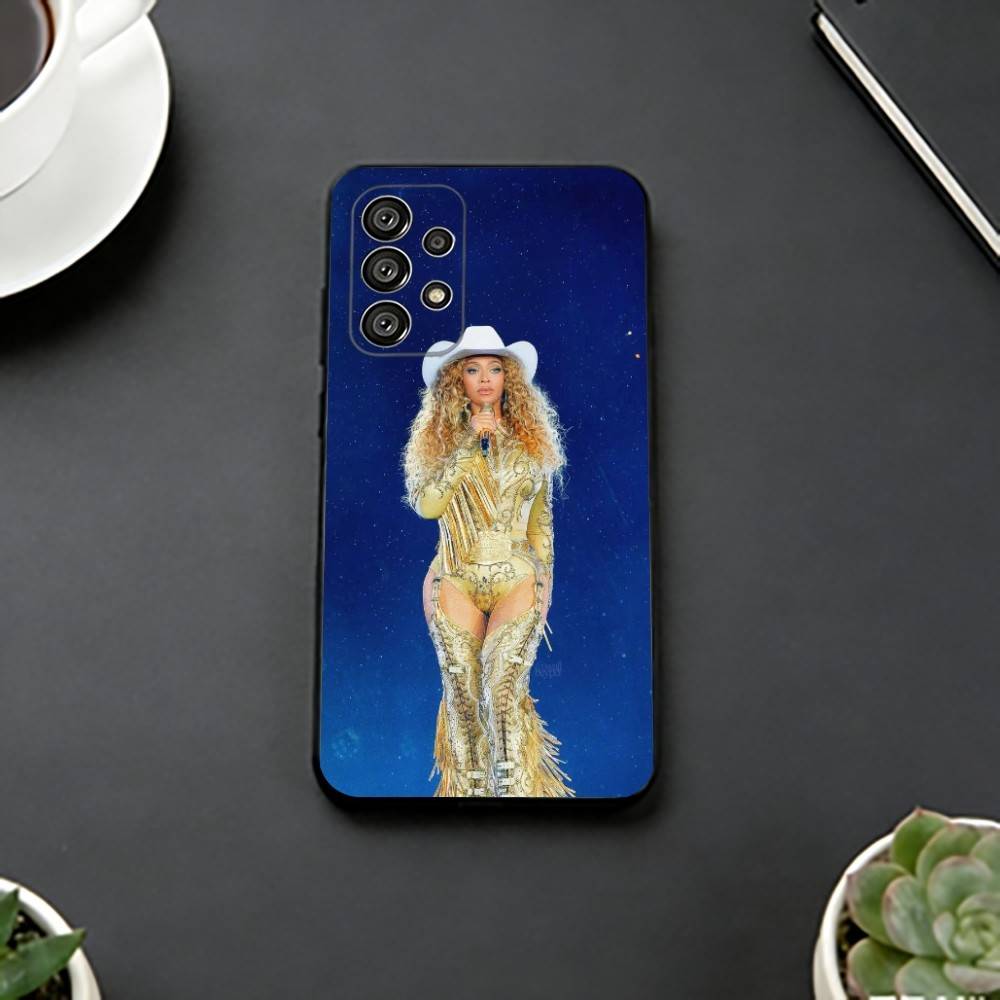 Beyoncé - Cowboy Carter Phone Case For Samsung S25,S24,S21,S22,S23,S30,Ultra,S20,Plus,Fe,Soft Silicone Black Cover