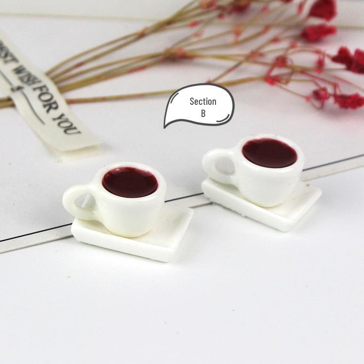52DOLLHOUSE Miniature Coffee Cup Blythe Dollhouse Accessory D125