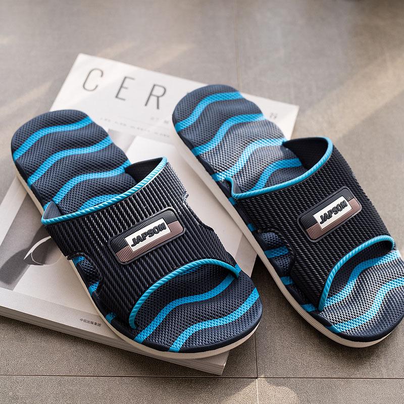 Herren Übergröße Rutschfeste Massage-Slipper - Dicke Sohle EVA Indoor Sommer-Pantoletten