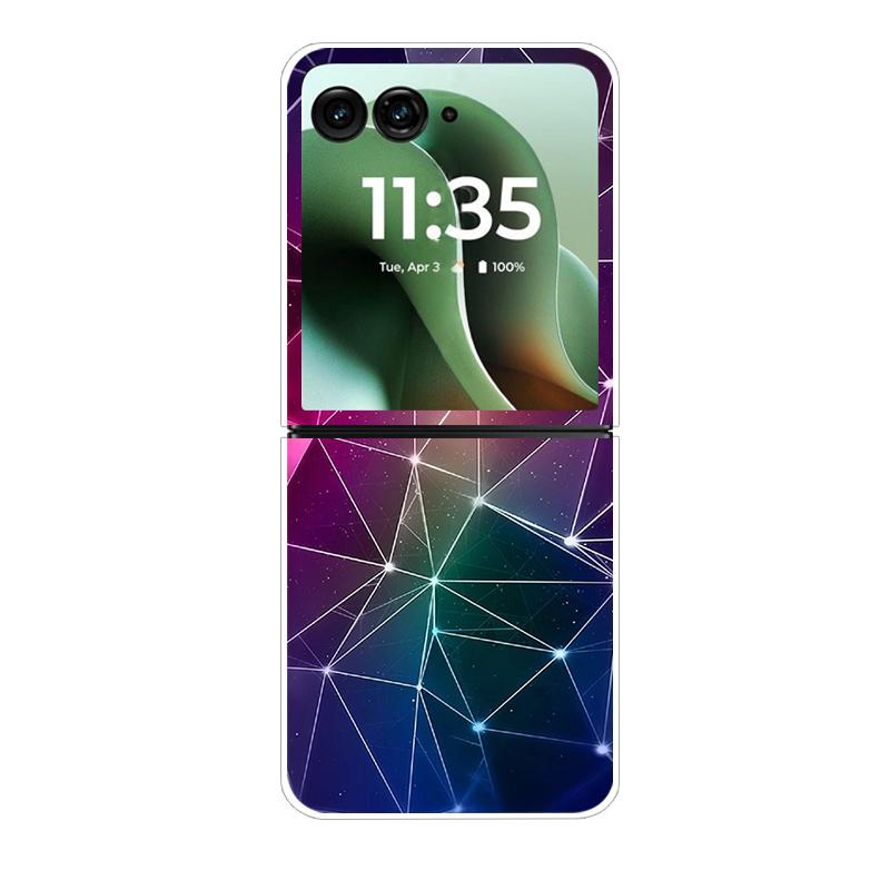 For Motorola moto razr ultra 2025 Case Hard PC Phone Back Cover for Moto Razr 60 Ultra Cases Transparent Funda Shell Fundas