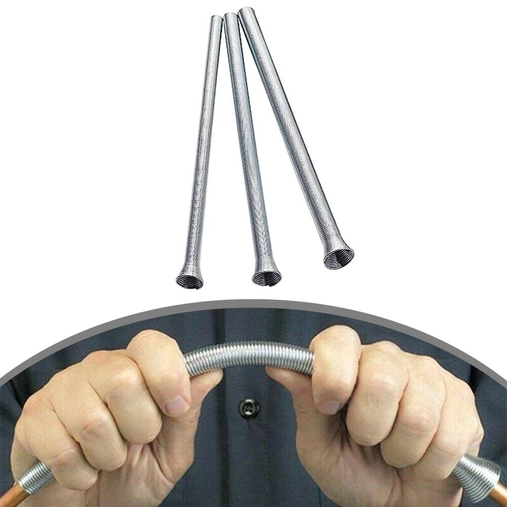 For Plumbing Tasks Spring Steel Bender Pipe Bender Set 1 4\'\' 6mm Aluminum Pipe Bending Equipment 3pcs Spring Bender Set