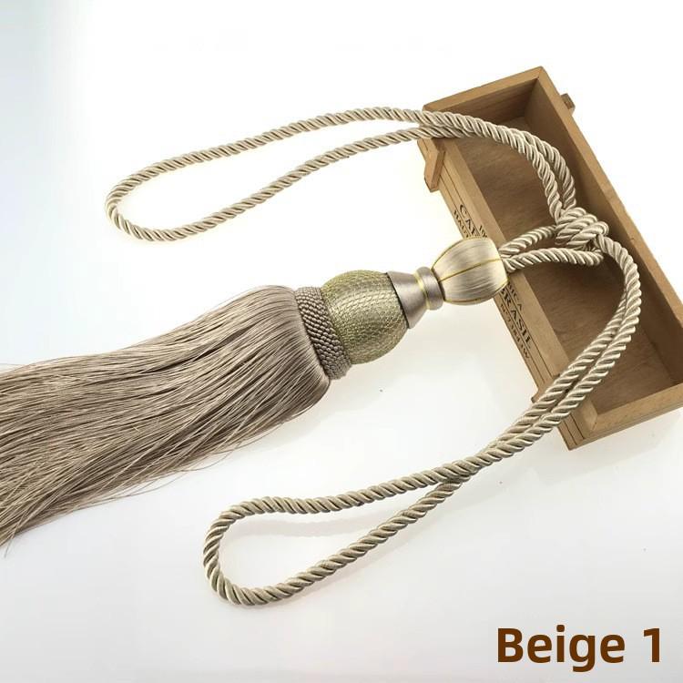 Luxusní zlatý drátěný závěs se střapcem míč