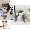 Cat Plush Backpack With Pp Cotton Filling For Kids And Casual Use