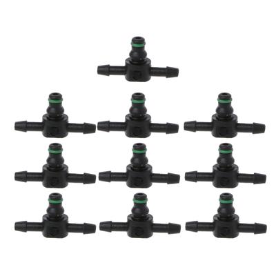 För T-typkoppling, rörslang, skarvrör, för 110-seriens injektor, common rail-injektor, returolja, återflödesrör 10