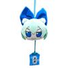 Anime Touhou Project Cirno Plush Toy Soft Pendant Cat Ear Stuffed Doll Praying for Blessings Guarding Wise Backpack Bag Keychian
