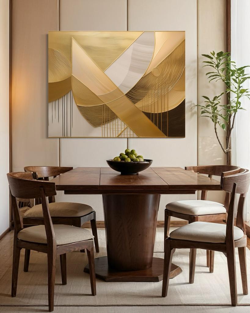 Canvas Print, Geometric Shapes 3D
