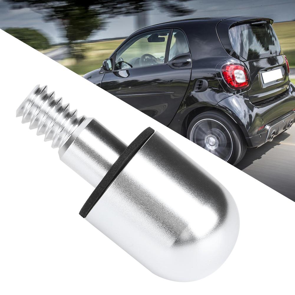 Car Front Bumper Round Nail Guard Anti Collision Protector Fit for Benz SmartSilver