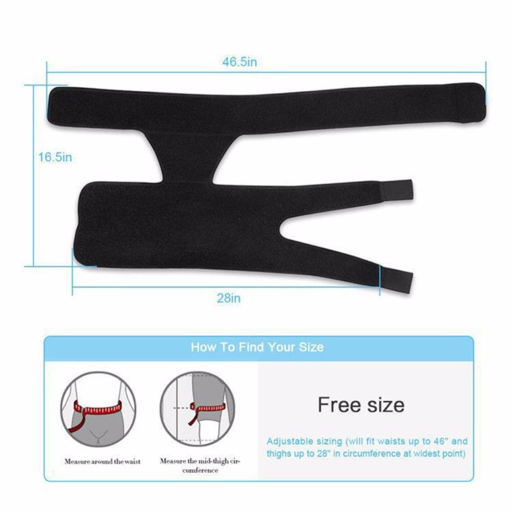 Protect Muscle Relief Pain Sciatic Nerve Thigh Wrap Strap Hamstring Brace Adjustable Hip Belt Groin Wrap