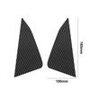 2Pcs Carbon Fiber Interior Floor Console Side Cover Trim For Ford Explorer