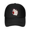 Chibi Kitsune Baseball Cap Winter Hat Hip Hop Sunscreen Derby Hat Unisexs Caps Womens