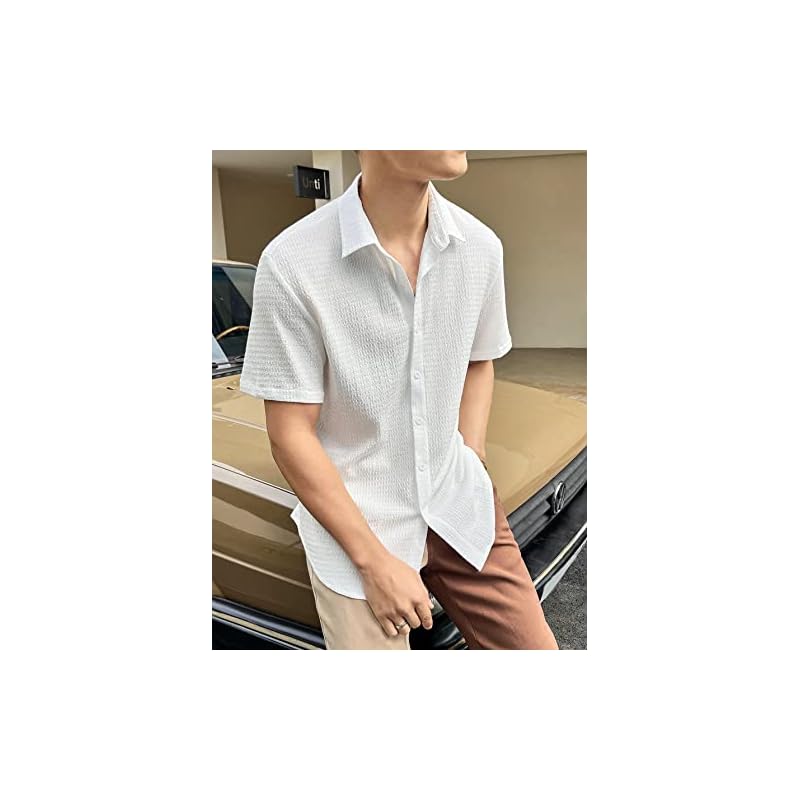 Greciilooks Mens Casual Poly Cotton Regular Fit Shirt ( , XxLarge)