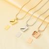 Stainless Steel Mini Book Locket Necklace for Women Men Envelope Locket Openable Pendant Jewelry Romantic Gift for Couples