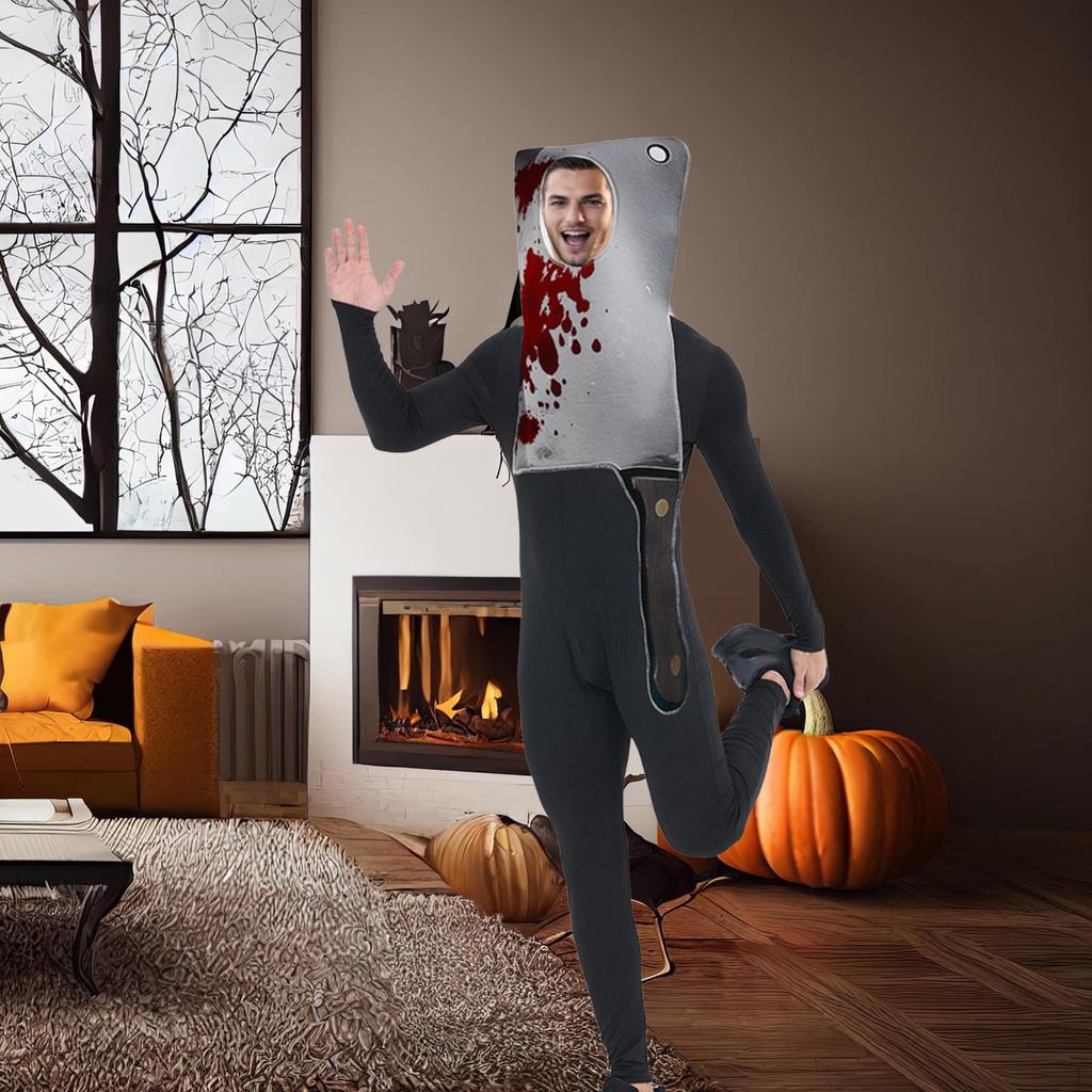 Halloween Knife Costume Adults Cosplay Apparel for Party Supplies Festival