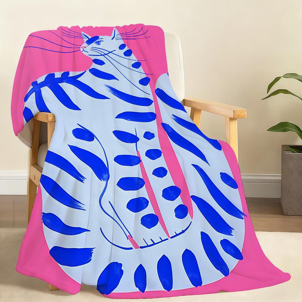 Nordische Tier Minimalistische Decke Weiche Überwurfdecke für Zuhause Schlafzimmer Bett Sofa Picknick Reise Büro Ruhe Abdeckung Decke Geschenk