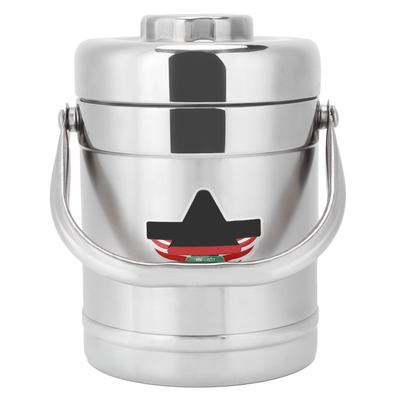 1.2L StraightShaped Stainless Steel Vacuum Lunch Box Pot Insulated Food Container for School